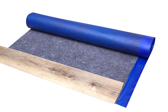 Felt Wood Floor Underlay 100 Sqft/Roll Reduce Noise 6mm Foam Underlay